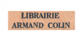 LIBRAIRIE ARMAND COLIN