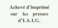 Presses d'IAIG